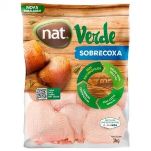 FRANGO SOBRE COXA NAT VERDE CONGELADO 1KG